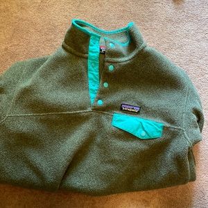 Patagonia Grey and blue Fleece